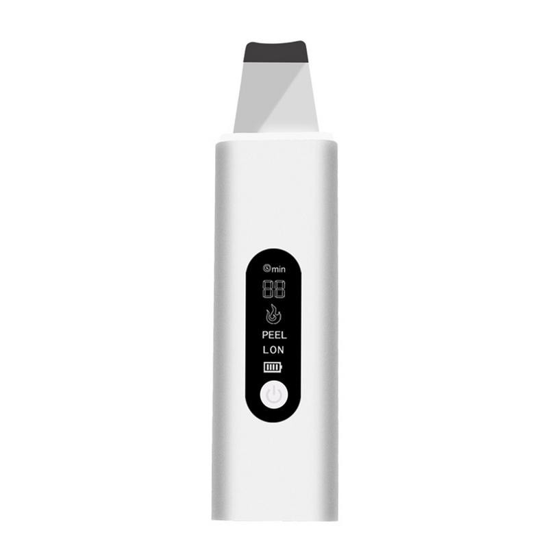 Skin scrubber spatula arcbőrradír spatula mitesszer eltávolító tisztító vízálló USB töltő az arc mély tisztításához