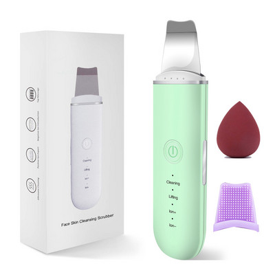 Ultrahangos bőrradír mély arctisztító gép mitesszer peeling lapát arc pórustisztító arcbőrradír lifting gép