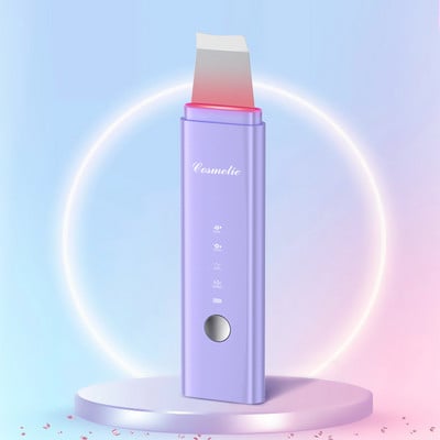 Ultragarsinis odos šveitiklis LED šviesos EMS jonų masažuoklis Lifting pilingas veido porų valiklis giluminio veido valymo mašina grožio prietaisas