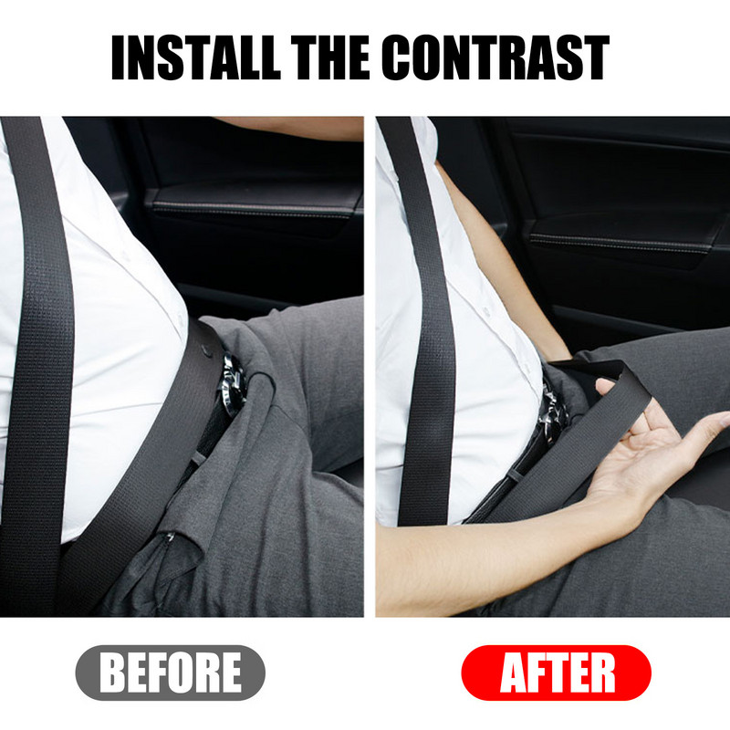 2db Biztonsági övvédő klip Biztonsági öv bilincs csat állító zár rögzítő jármű biztonsági öv dugó autós kiegészítőkhöz