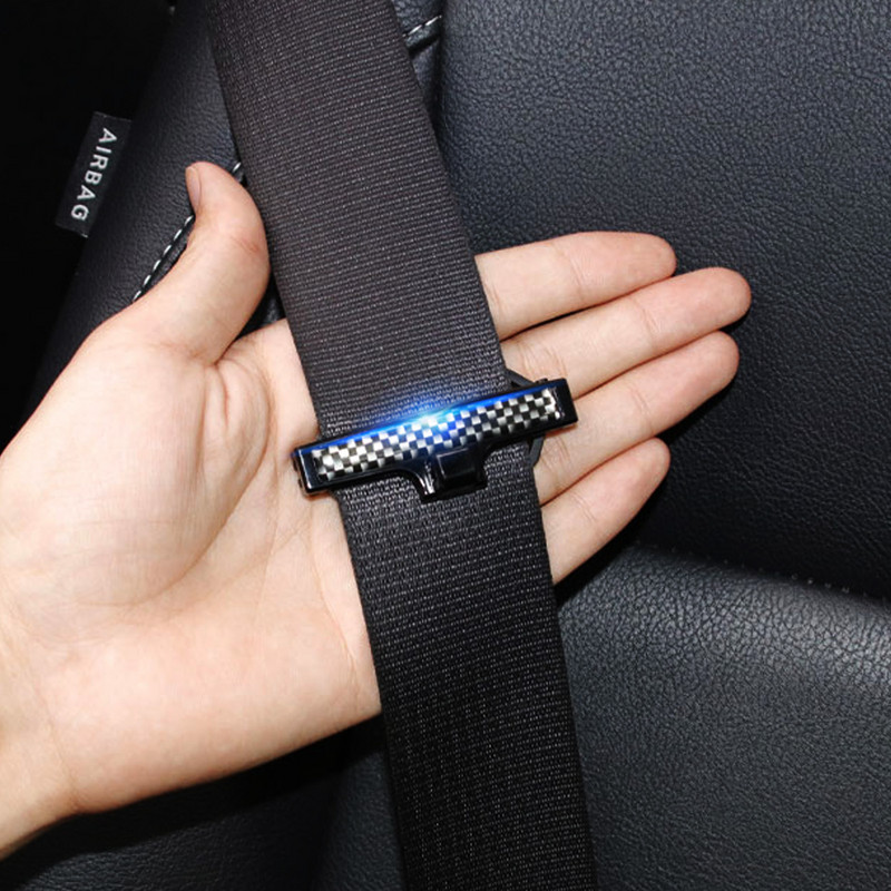 2db Biztonsági övvédő klip Biztonsági öv bilincs csat állító zár rögzítő jármű biztonsági öv dugó autós kiegészítőkhöz