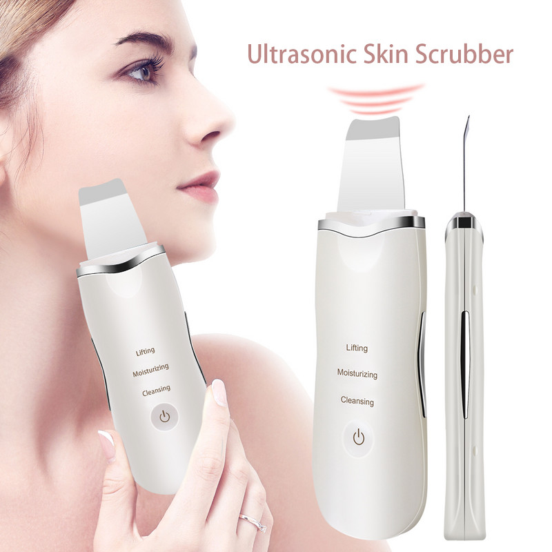 Bőrtisztító Ultrahangos bőrradír Beauty Instrument Device Black Dots Arcradír eltávolítása Ultrahangos ClVibráló Masszírozó