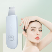 Ultrahangos arcbőrradír ionos mitesszer eltávolító peeling lapát Arc spatula bőrápoló masszírozó arctisztító lift lift gép