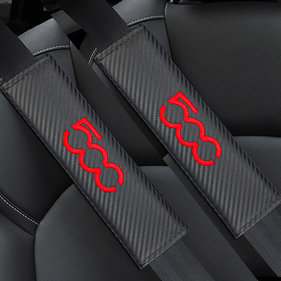 Κάλυμμα ζώνης αυτοκινήτου Padding Auto Seat Strap Protector Pads για fiat 500 punto abarth 500 stilo ducato αξεσουάρ