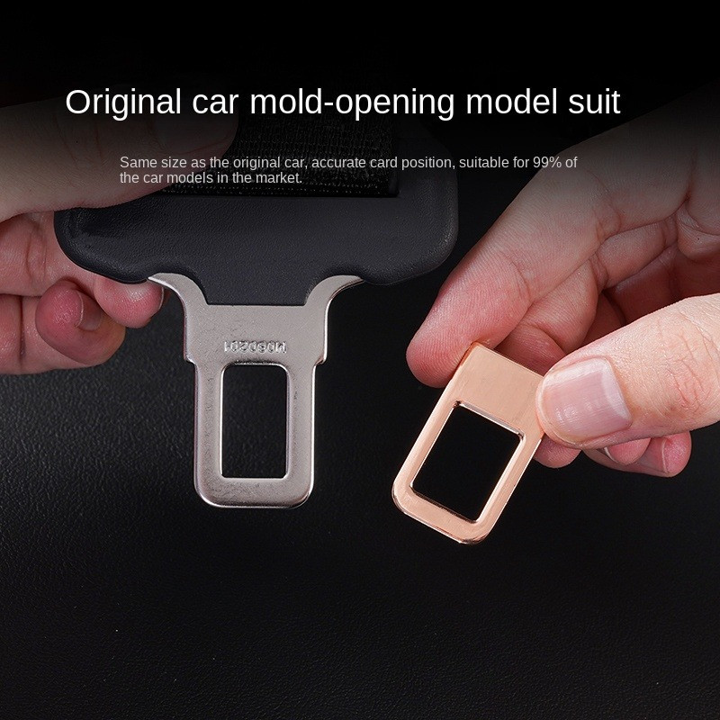 1 db új rejtett autós biztonsági öv csatcsat autós biztonsági öv dugós dugó járműbe szerelhető univerzális belső kiegészítők