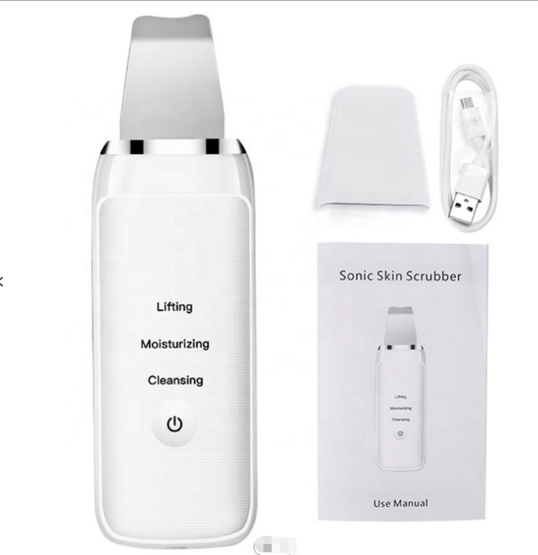 USB újratölthető ultrahangos bőrradír mély arctisztító vibráció eltávolítja a szennyeződéseket mitesszer csökkenti a ráncokat Arc peeling