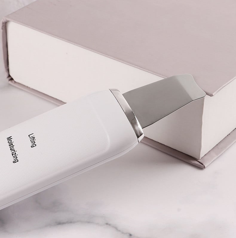 USB újratölthető ultrahangos bőrradír mély arctisztító vibráció eltávolítja a szennyeződéseket mitesszer csökkenti a ráncokat Arc peeling