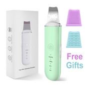 Ultrahangos bőrradír vibrációs arc spatula mitesszer eltávolító arcradír lapát Tiszta kavitációs peeling arc lifting