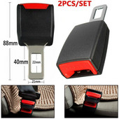 2 τεμ. Προέκταση κλιπ ζώνης ασφαλείας Αυτοκινήτου Πόρπη κλειδαριά ζώνης ασφαλείας Πόρπη παχύ ένθετο Πρίζα επέκτασης πόρπη ασφαλείας