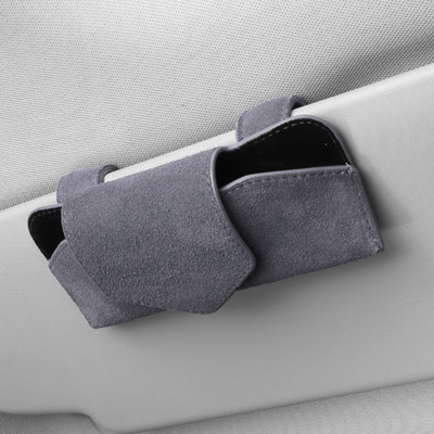 Autós Visor Napszemüveg Tok Velúr Szemüveg Clip Rendező Szemüvegtartó Védő Tároló Rendszerező Mágneses Zárással