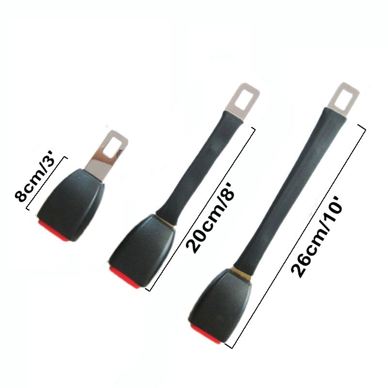 E24 3` 8` 10` Standūs automobilio saugos diržų ilgintuvai Automatiniai diržų ilgintuvai, skirti automobiliams, saugos diržų ilgintuvai - juoda/smėlio/pilka