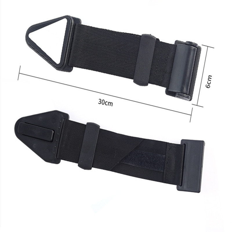 Naujas 1vnt automobilio saugos diržo laikiklis vaiko reguliatorius sėdynės trikampis laikiklis vaiko ribotuvas saugos diržo dirbinys