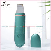 Arctisztító Sonic Skin Scrubber Ion Akne mitesszer peeling Scoop Cleaner Arcmasszírozó Arcemelő gép Bőrápolás