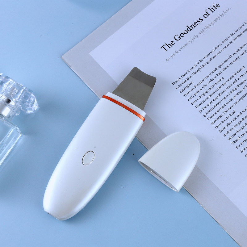 Ultrahangos bőrradír elektromos arcmasszírozó USB töltő peeling eltávolító gép Sonic Facial Cleansing Beauty Skin Device