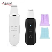 Ultrahangos elektromos bőrradír gép bőrfiatalító lapát Beauty akne mitesszer Reomver peeling arctisztító spatula
