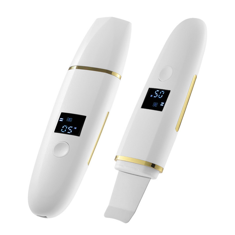 Ultrahangos bőrradír EMS peeling mitesszer eltávolító mély arctisztító ultrahangos ionos pórustisztító arctisztító lapáttal