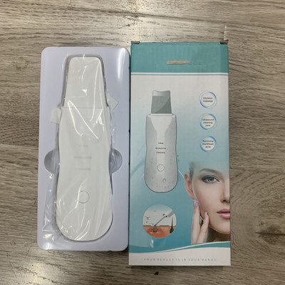 Ultrahangos bőrradír mély arctisztító gép peeling mitesszer eltávolító vibrációs arc spatula arc pórustisztító eszköz