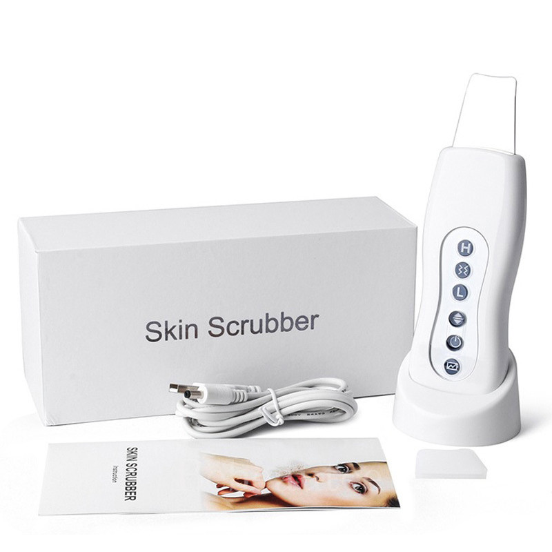 Prémium ultrahangos súrolók bőrradírok ultrahangos arctisztító spatula peeling kaparók arctisztító ultrassonico lapát