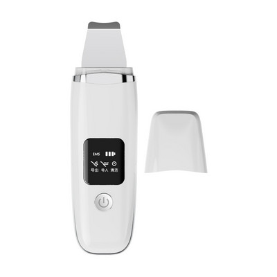 Ultrahangos tisztító arcradír Led EMS hosszú masszírozó arc peelinghez lifting bőrápoló arc spatula