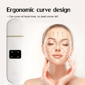 Ultrasonic Face Pore Cleanser Skin Scrubber Deeply Clean Skin Care Tools