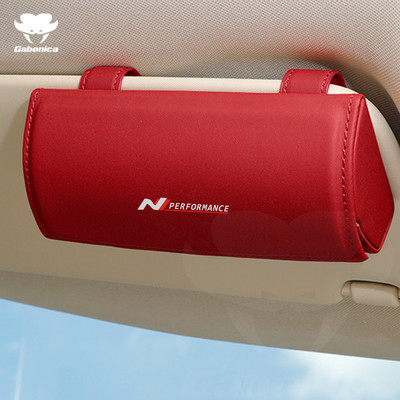 N LINE autoprillide ümbris päikeseprillide hoiukarp Hyundai tucson sonaadile Creta Azera Eon Kauai i10 i20 i30 i40 ix35 Veloster