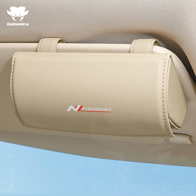 N LINE autoprillide ümbris päikeseprillide hoiukarp Hyundai tucson sonaadile Creta Azera Eon Kauai i10 i20 i30 i40 ix35 Veloster