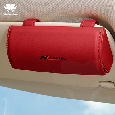 N LINE autoprillide ümbris päikeseprillide hoiukarp Hyundai tucson sonaadile Creta Azera Eon Kauai i10 i20 i30 i40 ix35 Veloster