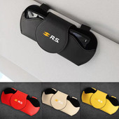 RS Sport for Renault Clio Scenic Logan Megane Koleos autós napszemüveg tartó többfunkciós szemüveg csíptető számlakapcs tartozékok