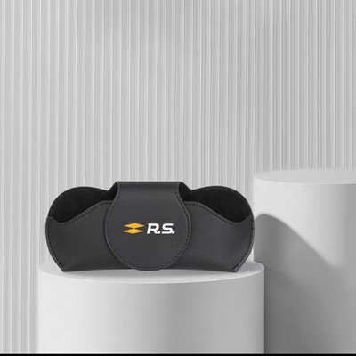 RS Sport for Renault Clio Scenic Logan Megane Koleos autós napszemüveg tartó többfunkciós szemüveg csíptető számlakapcs tartozékok