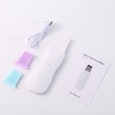 Ultrahangos Scrubber Mélytisztító Kavitációs Peeling Arc Peeling Ultrassonico Spatula Exfoliating Beauty Instrument Bőrápolás