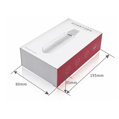 LINMEE ultrahangos bőrradír mély arctisztító gép peeling lapát arc pórustisztító arcbőrradír lifting gép