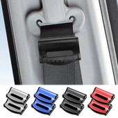 2 ks univerzálnych klipov na bezpečnostné pásy do autosedačky, nastaviteľná automatická zarážka, plastová spona, 4 farby, bezpečnostné doplnky do interiéru auta