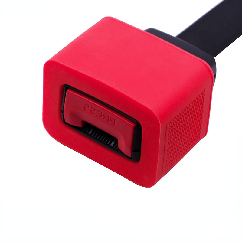 Držiak spony bezpečnostného pásu do auta, silikónový ochranný kryt spony, bezpečnostný pás vo zvislej polohe, univerzálne doplnky do interiéru