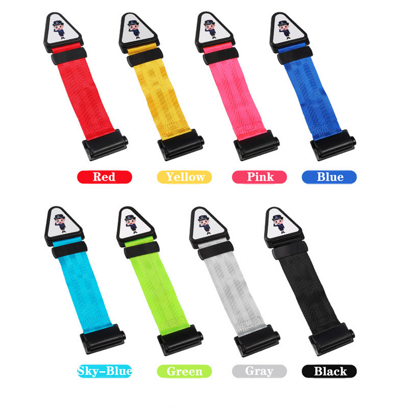 Ρυθμιστής παιδικών ζωνών ασφαλείας γενικής χρήσης Τριγωνική θήκη στερέωσης Αντιεγκεφαλική ζώνη Προστατευτική πόρπη ώμου για παιδική προστασία