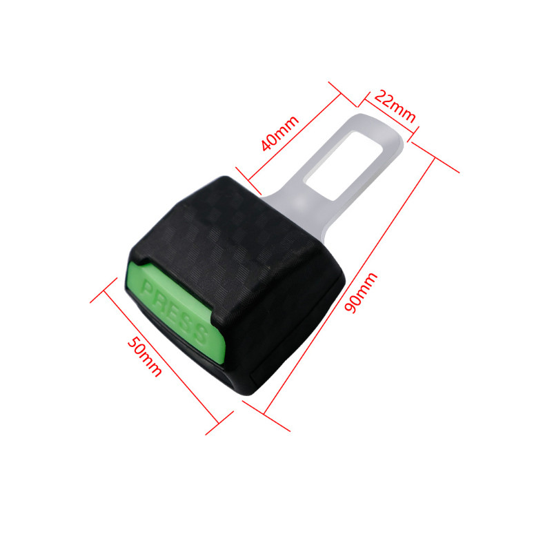 2 τμχ Προέκταση ζώνης ασφαλείας αυτοκινήτου Κλειδαριά ζώνης ασφαλείας πόρπη βύσμα υποδοχή ζώνης επένδυση Προέκταση πόρπη βύσμα κλιπ Αξεσουάρ αυτοκινήτου