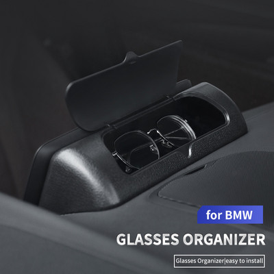 За BMW Централна конзола LCD заден държач за слънчеви очила Кутия за съхранение Организатор за G20 G30 X1 X3 X4 F18 G01 G02 Автоаксесоари