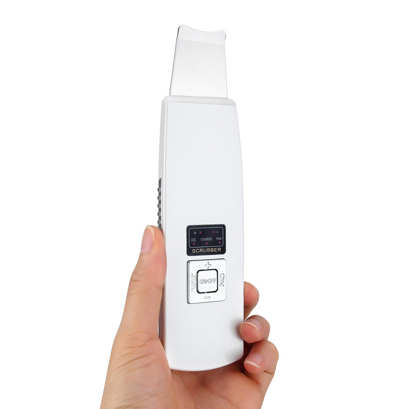 Ultrahangos bőrradír kavitációs vibrációs peeling masszázs pattanásos mitesszer eltávolító Deep Clean Beauty eszköz