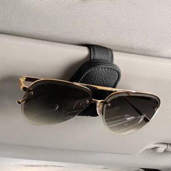 Държачи за автомобилни очила Универсален държач за слънчеви очила за кола Магнитна щипка за закачалка за очила за автомобили Аксесоари за автомобилна козирка Издръжливи и