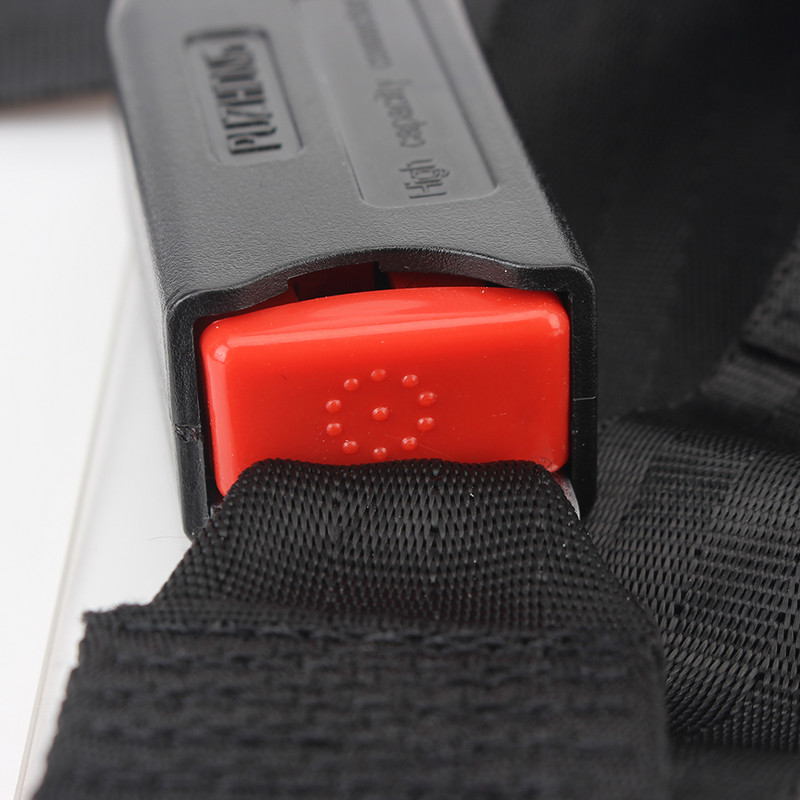 Isofix/retesz interfész csatlakozási pánt autós gyermekbiztonsági öv univerzális 2 pontos heveder rögzítő pánt, állítható