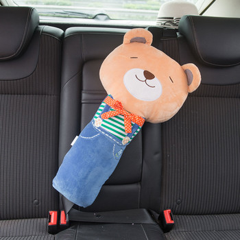Карикатура Декорация Възглавници за кола Възглавница за почивка на бебето Възглавница за сън Детски автомобилен предпазен колан Възглавница за рамо Защитни колани Аксесоари