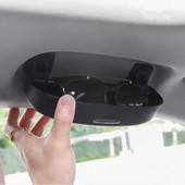 Automašīnu briļļu kastes glabāšanas turētājs priekš Audi Q3 Q5 Q7 A3 8V 8P S3 A4 B9 B8 A5 A6 C7 C8 C6 A7 A8 Sportback piederumi saulesbriļļu futrālis