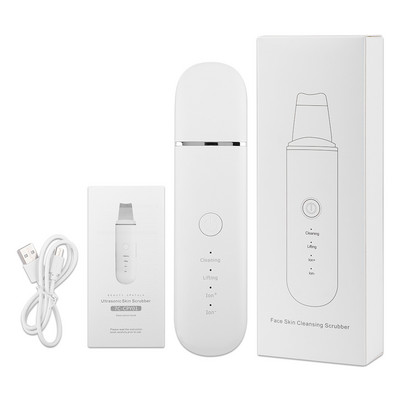 Ultrahangos bőrradír vibrációs arc spatula mitesszer eltávolító lapát Clean kavitációs peeling arc lifting gép
