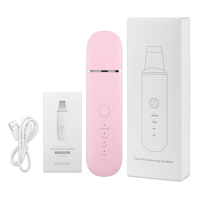 Ultrahangos bőrradír vibrációs arc spatula mitesszer eltávolító lapát Clean kavitációs peeling arc lifting gép