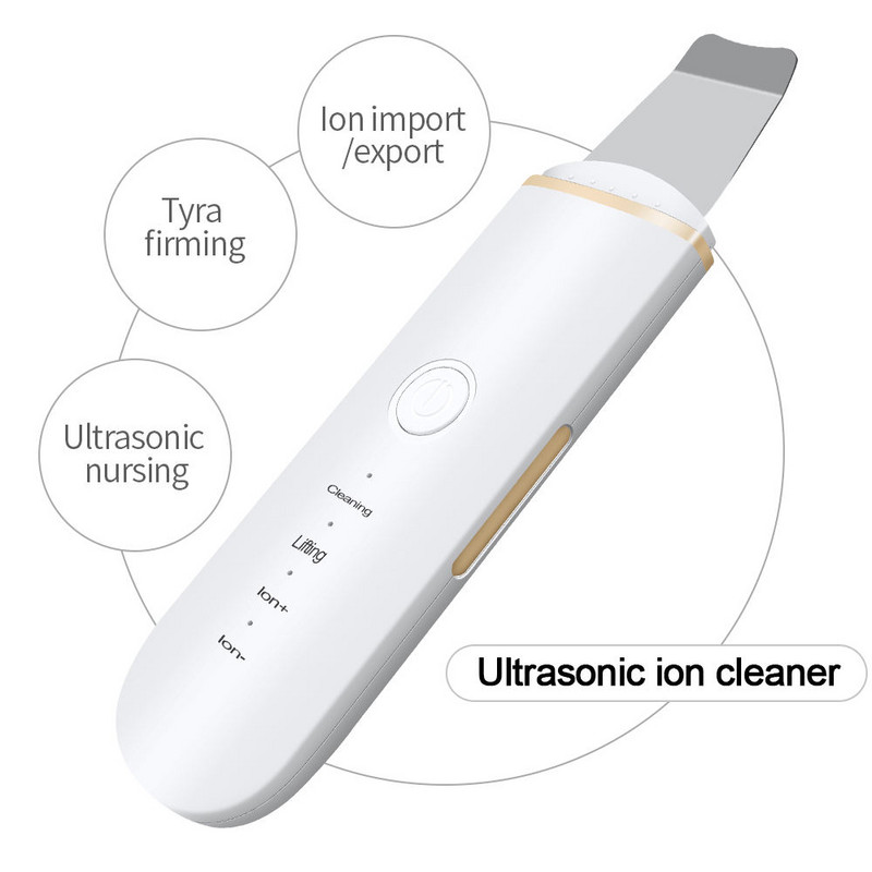Arctisztító dermabráziós ionos ultrahangos bőrradír és ultrahangos szépségápolási testápoló akne pórusok szépségápolási felszerelései