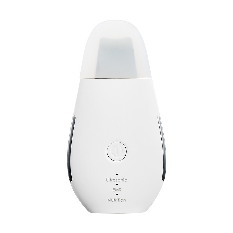 Arcápolás Ultra Sonic Skin Scrubber Super Ion Beauty Device Skin Spatula EMS Face Lifting bőrradír