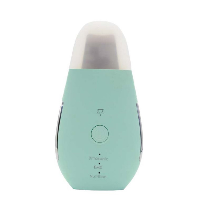 Arcápolás Ultra Sonic Skin Scrubber Super Ion Beauty Device Skin Spatula EMS Face Lifting bőrradír
