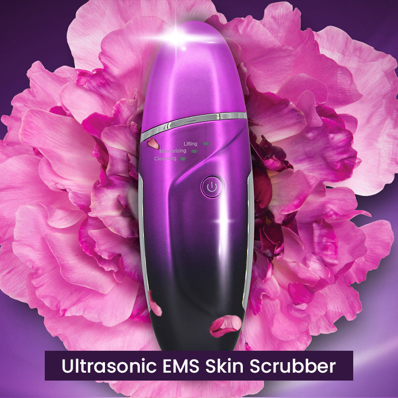Ultrahangos arctisztító arcmasszírozó bőrápolás Ultrahangos bőrradír tisztító mitesszer kavitációs peeling lapát