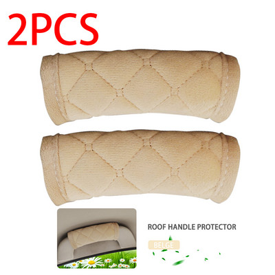 Autó belső ajtó fogantyú burkolat Puha plüss karfa kilincs védő belső autó ajtó kapaszkodó burkolatok autó tető tartó védelme