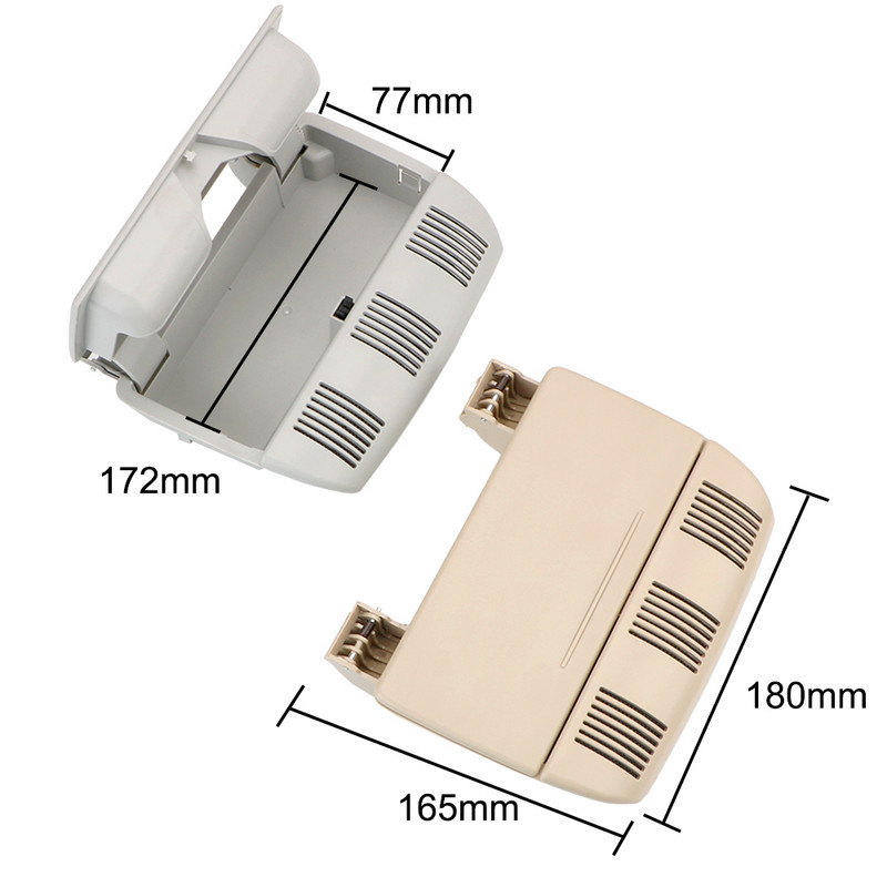Κουτί αποθήκευσης γυαλιών ηλίου αυτοκινήτου για Skoda Octavia Fabia Roomster 1Z0868565E Κλιπ θήκης γυαλιών