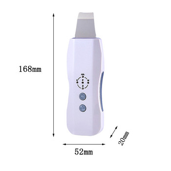 Skin Scrubber Deep Cleaning Face Scrubber Ultrasonic Skin Scrubber Deep Cleaning Face Scrubber Vibrating Face Cleansing Skin Spatula Peeling Beauty Instrument